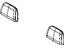 Mopar 1XZ68DX9AA Headrest Rear Mopar 1XZ68DX9AA Headrest Rear