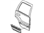 Mopar 5015772AA Cladding Rear Door