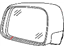 Mopar 68082633AB Glass Mirror Replacement