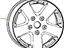 Mopar 1UB17DX8AB Wheel Aluminum