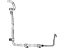 Mopar 52125180AC Hose Power Steering Return