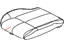 Mopar 1YK26DX9AA Cover Front Seat Cushion Mopar 1YK26DX9AA Cover Front Seat Cushion