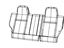 Mopar 5PR55JTLAA Cover Rear Seat Back Left Mopar 5PR55JTLAA Cover Rear Seat Back Left