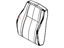 Mopar 1EX001D5AA Cover Front Seat Back Mopar 1EX001D5AA Cover Front Seat Back