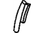 Mopar 4709031AB Weatherstrip, Front Mopar 4709031AB Weatherstrip, Front