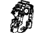 Mopar 4589412AE Latch Rear Door