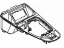 Mopar 6DB73DX9AB Bezel Gear Shift Indicator Mopar 6DB73DX9AB Bezel Gear Shift Indicator