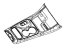 Mopar 6WM641ZSAA Bezel Gear Shift Indicator