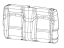 Mopar 7CH26LA3AA Cover Rear Seat Back