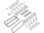 Mopar 68532010AA Valve Grind Gasket Kit Mopar 68532010AA Valve Grind Gasket Kit