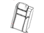 Mopar 1HL201J3AA Cover Rear Seat Back 40 % Side Mopar 1HL201J3AA Cover Rear Seat Back 40 % Side