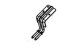 Mopar 68172606AA Bracket Exhaust Mopar 68172606AA Bracket Exhaust