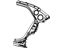 Mopar 68127982AB Reinforcement Bodyside Aperture Rear Inner
