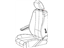 Mopar 1UR67BD1AA Cover And Foam Front Seat Cushion Mopar 1UR67BD1AA Cover And Foam Front Seat Cushion