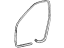 Mopar 55134722 Weatherstrip, Green/Orange, Front Passenger Side