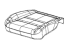 Mopar 6RE66BD3AD Cover Front Seat Cushion